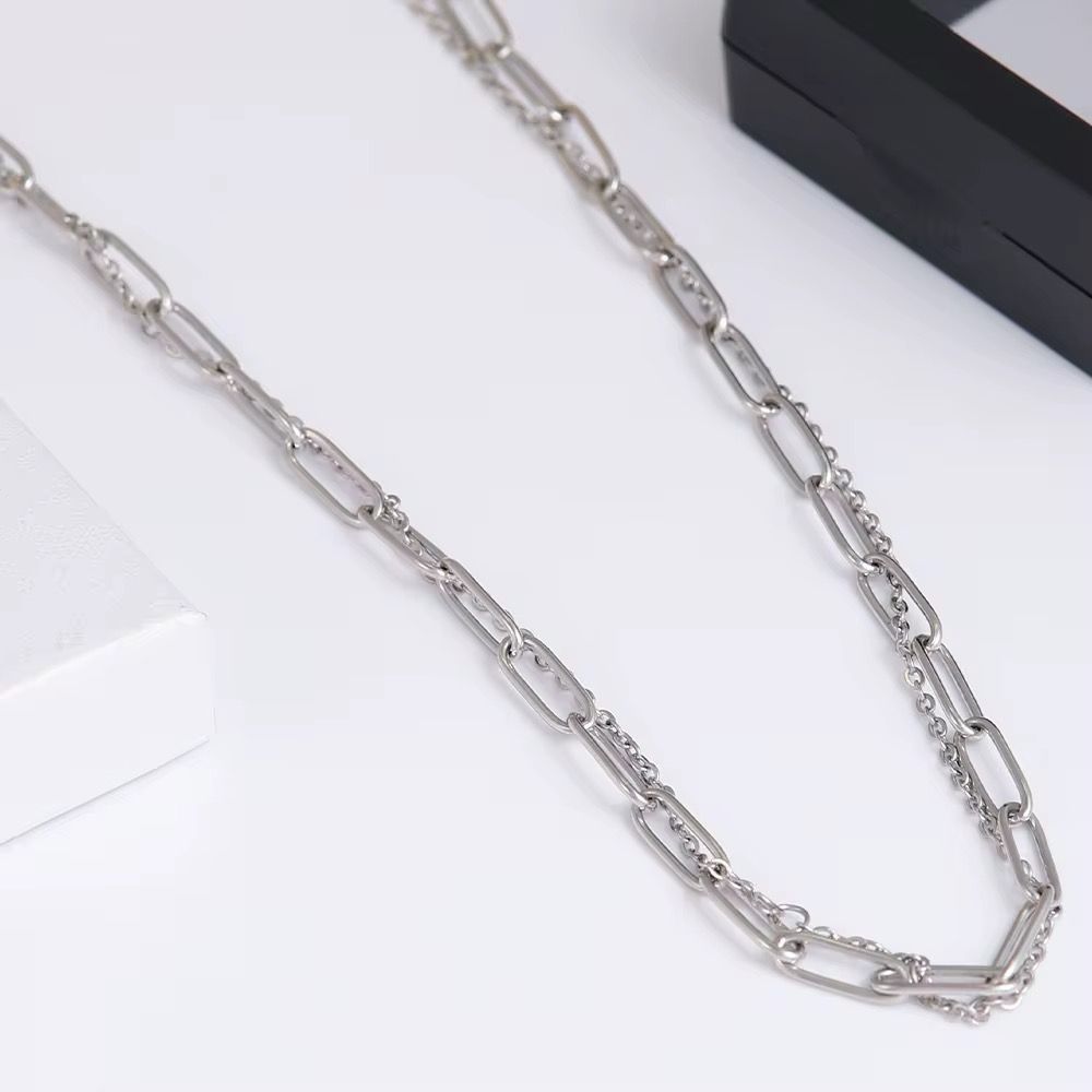 Urban Link Silver Necklace