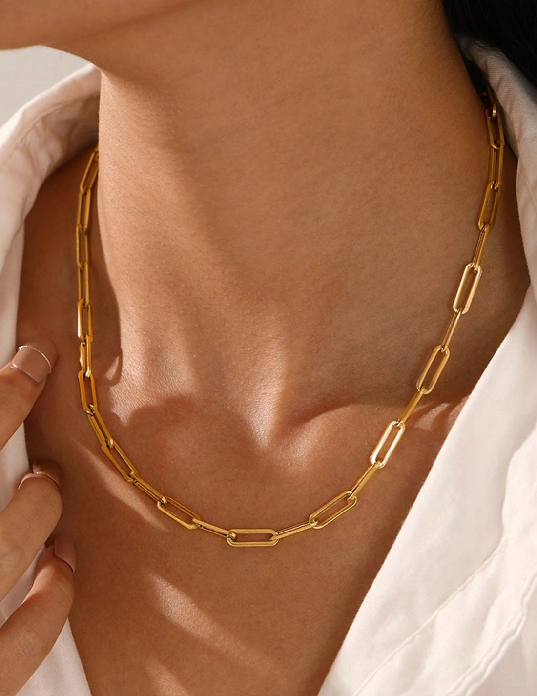 Urban Link Gold Necklace