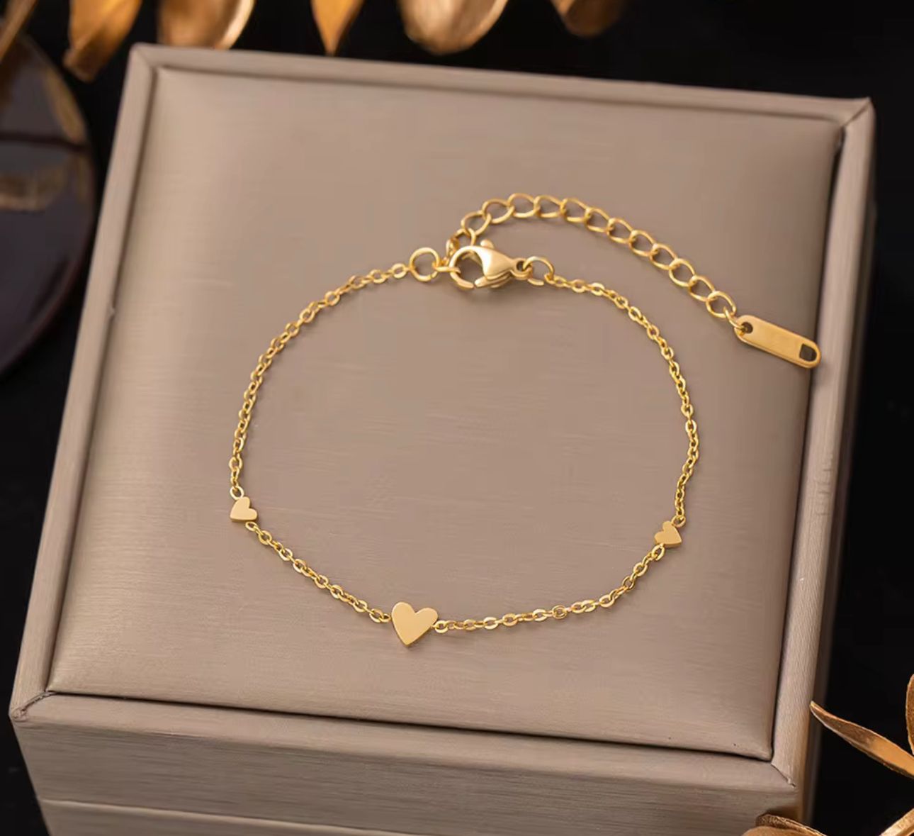 Three Hearts Bracelet