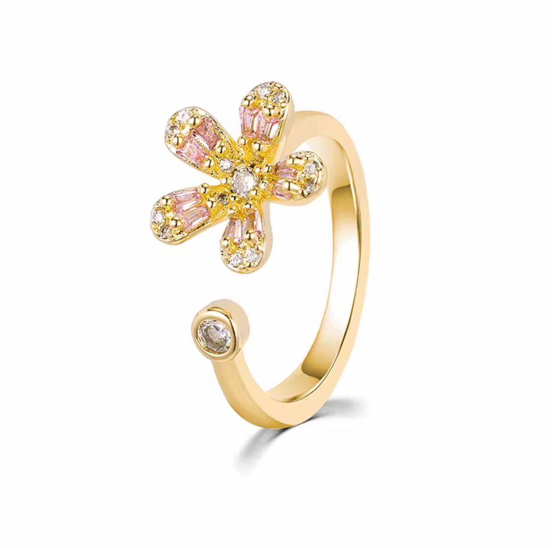 Open Flower Ring