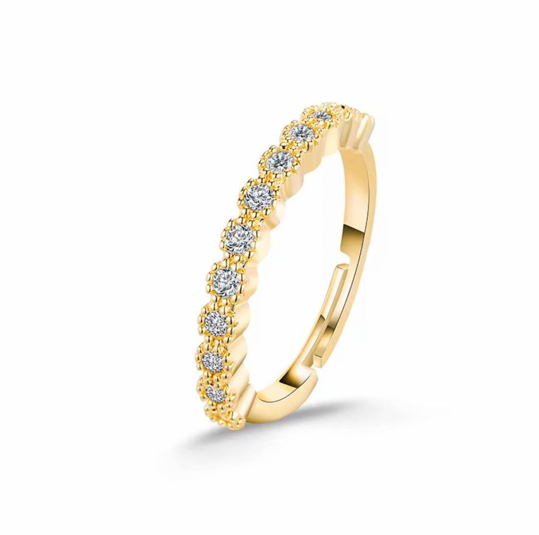 Simple Zircon Ring