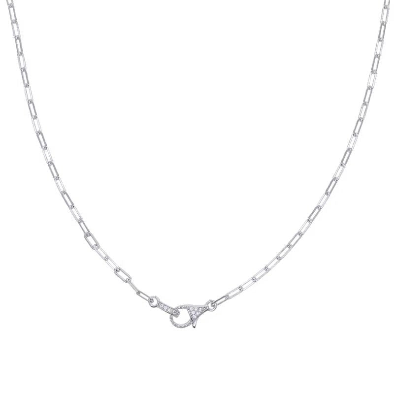 Paper clip Necklace