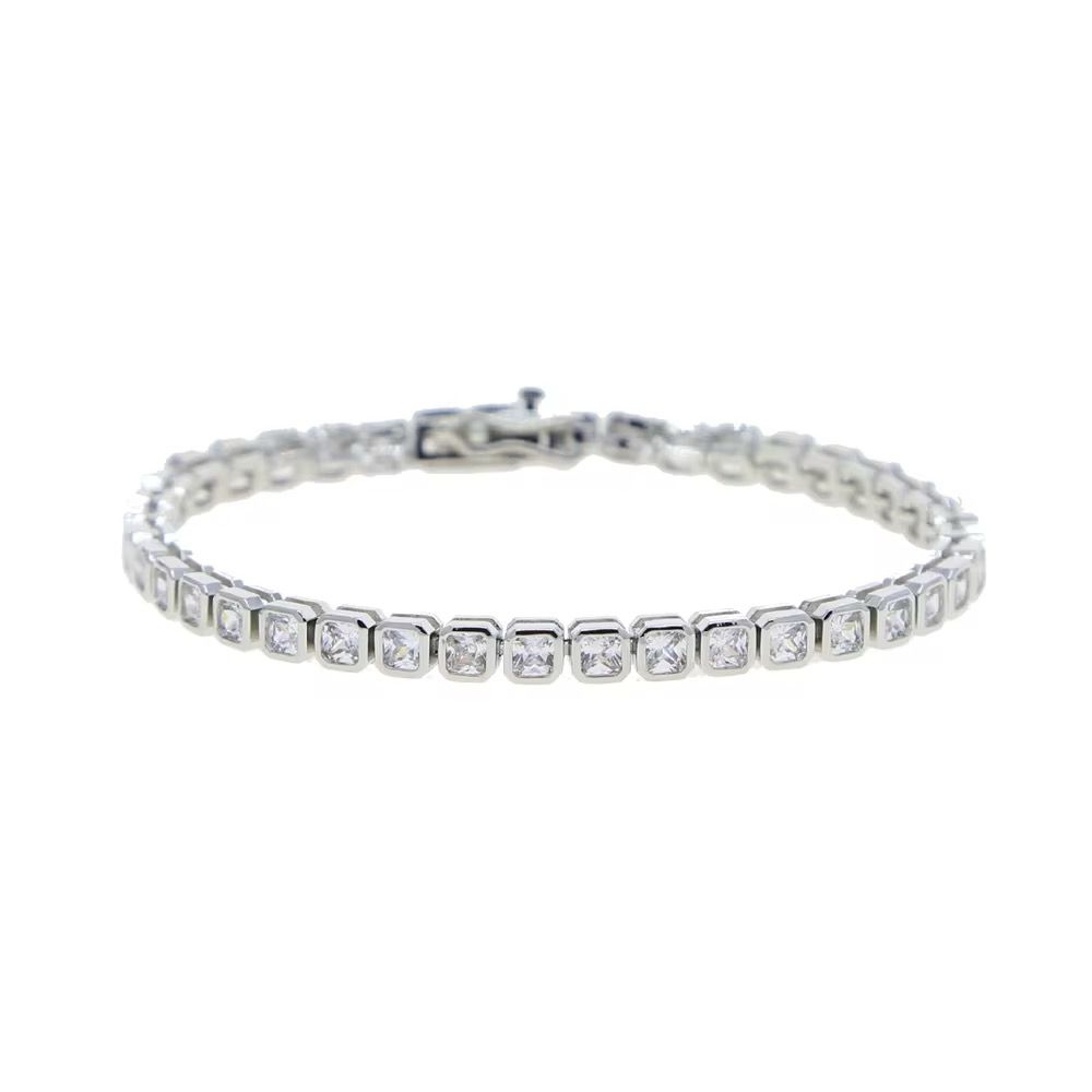 Square Tennis Bracelet