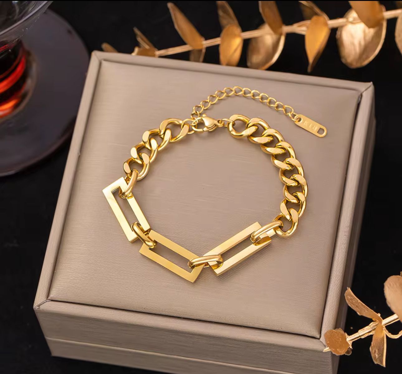 Rectangular Bar Bracelet