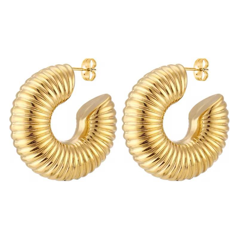 Hollow Chunky Earrings