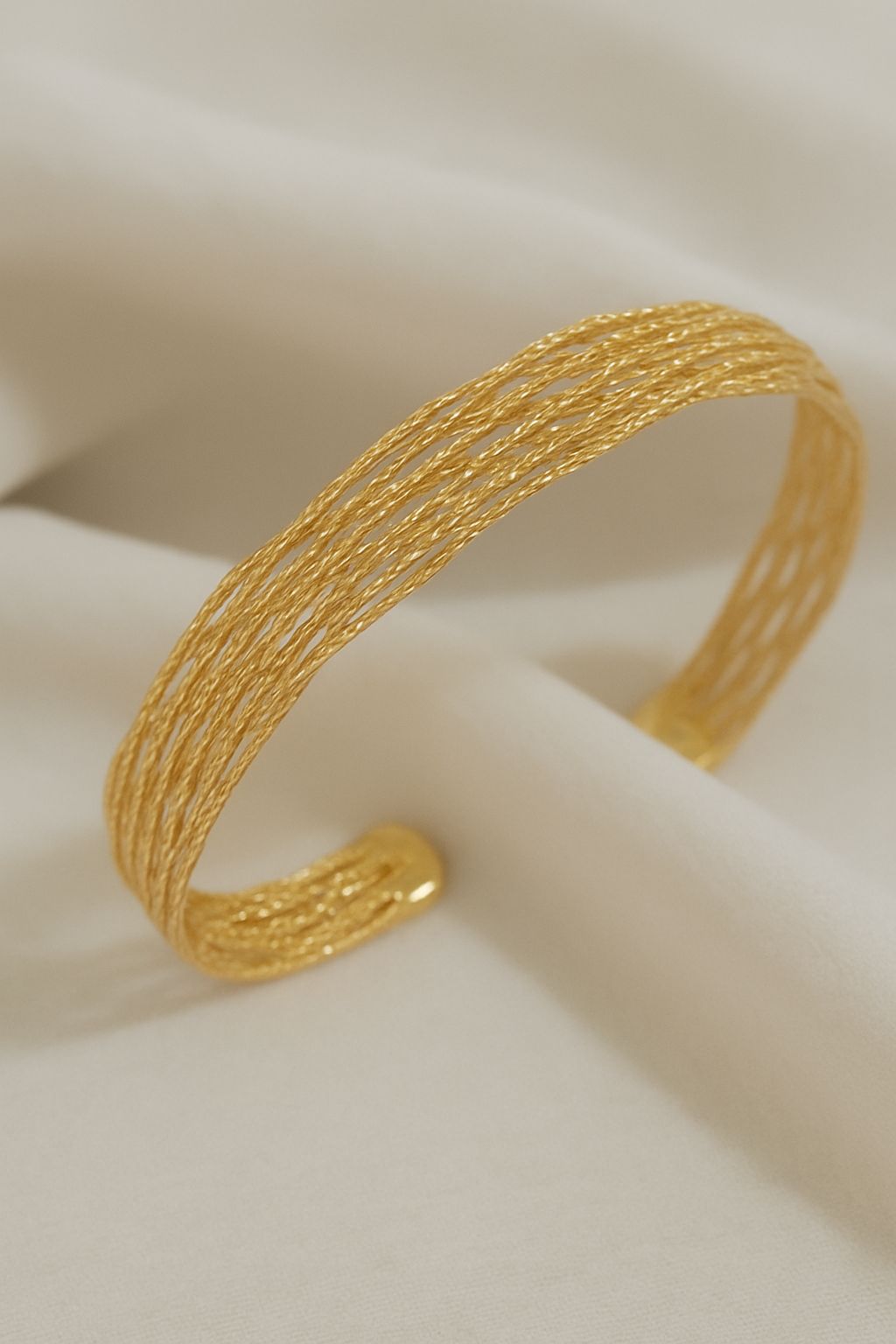 Golden Threads Bangle