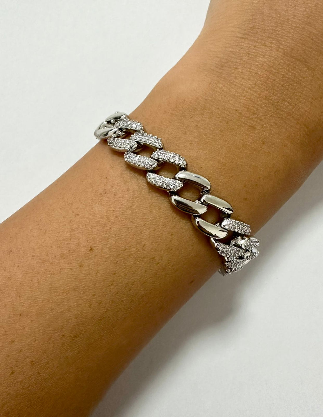 Frosted Link Bracelet
