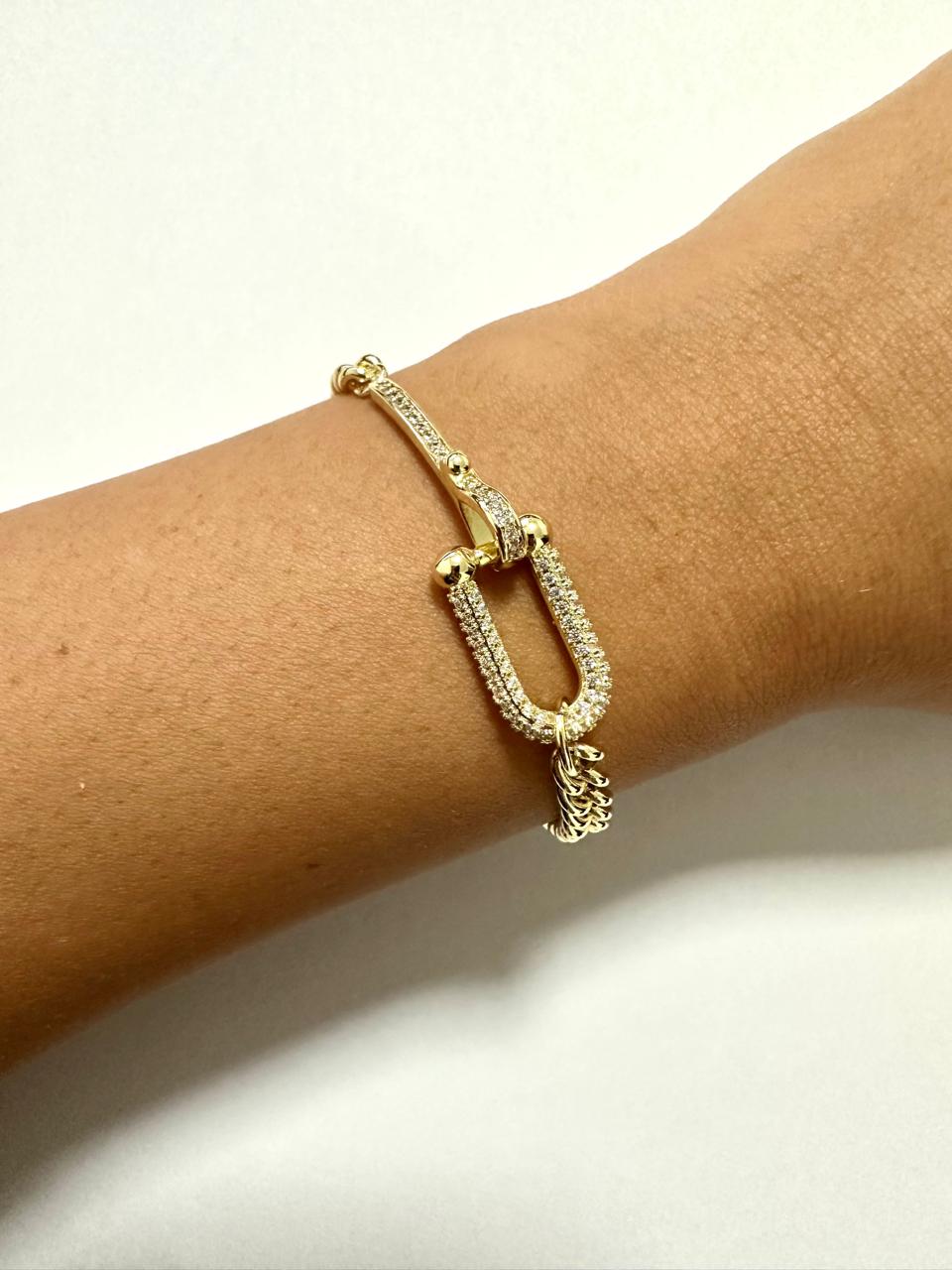 U-Lock Chain Bracelet