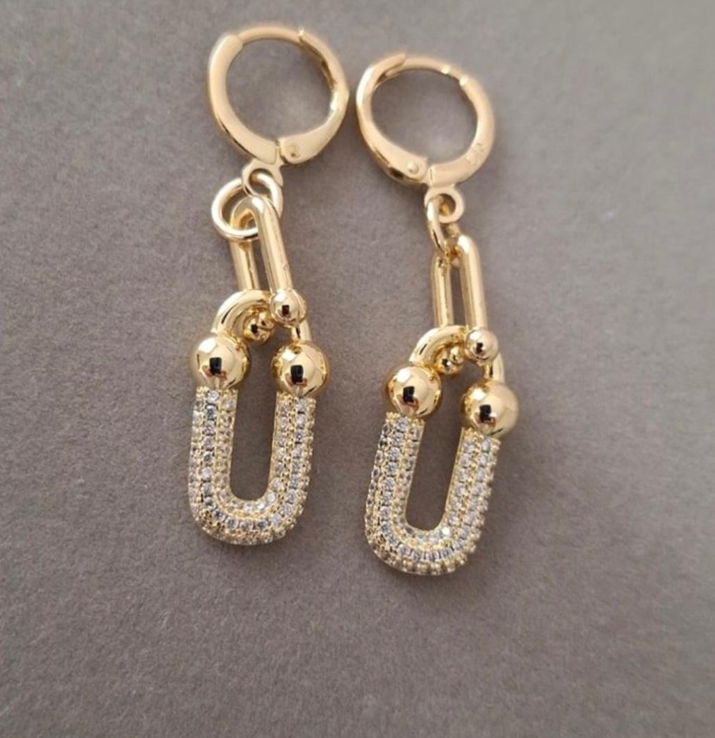 Double Lock Earrings